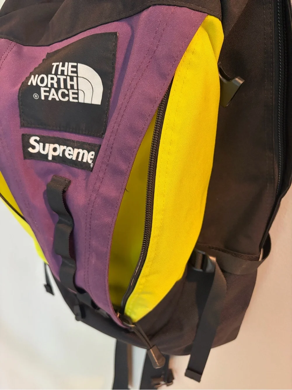 Supreme x The North Face Expedition Men’s Backpack Yellow/Purple